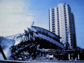  Well-designed and poorly designed or constructed buildings, Mexico City, September, 1985 